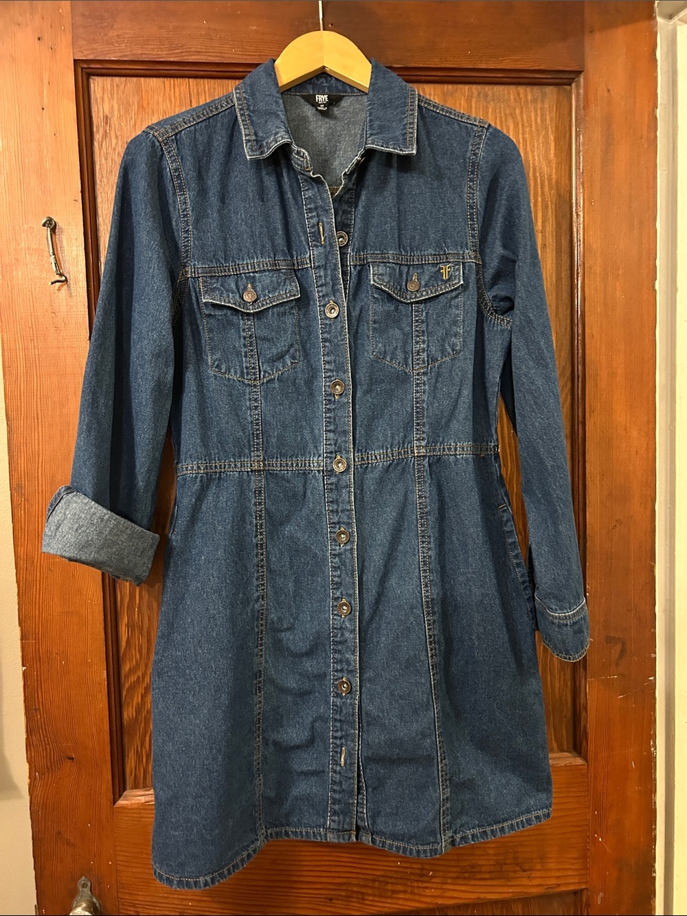 Frye Denim Dress, Size: Medium